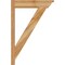 Ekena Millwork Traditional Traditional Rough Sawn Outlooker, Western Red Cedar, 6"W x 24"D x 36"H OUT06X24X36TRA01RWR - alternate 3